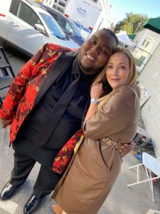 Adriana McPhee with Willie Spence