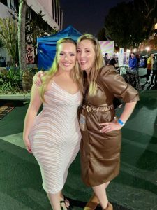 Adriana McPhee with Grace Kinstler