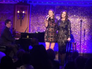 Adriana McPhee performing with Peisha McPhee